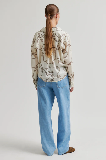 Soil Twist Shirt - Eggnog