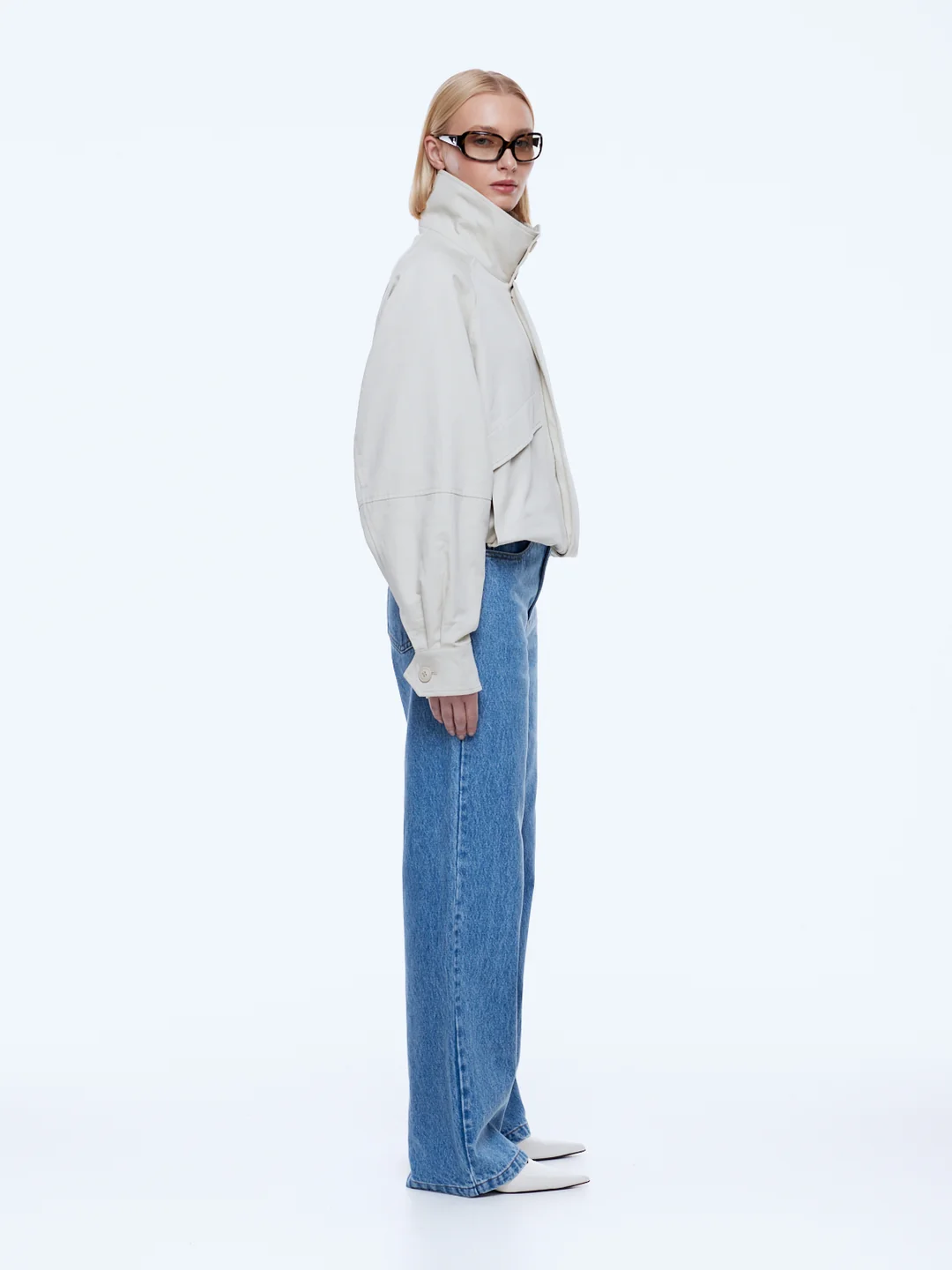 Zadie Bomber Jacket - Sand
