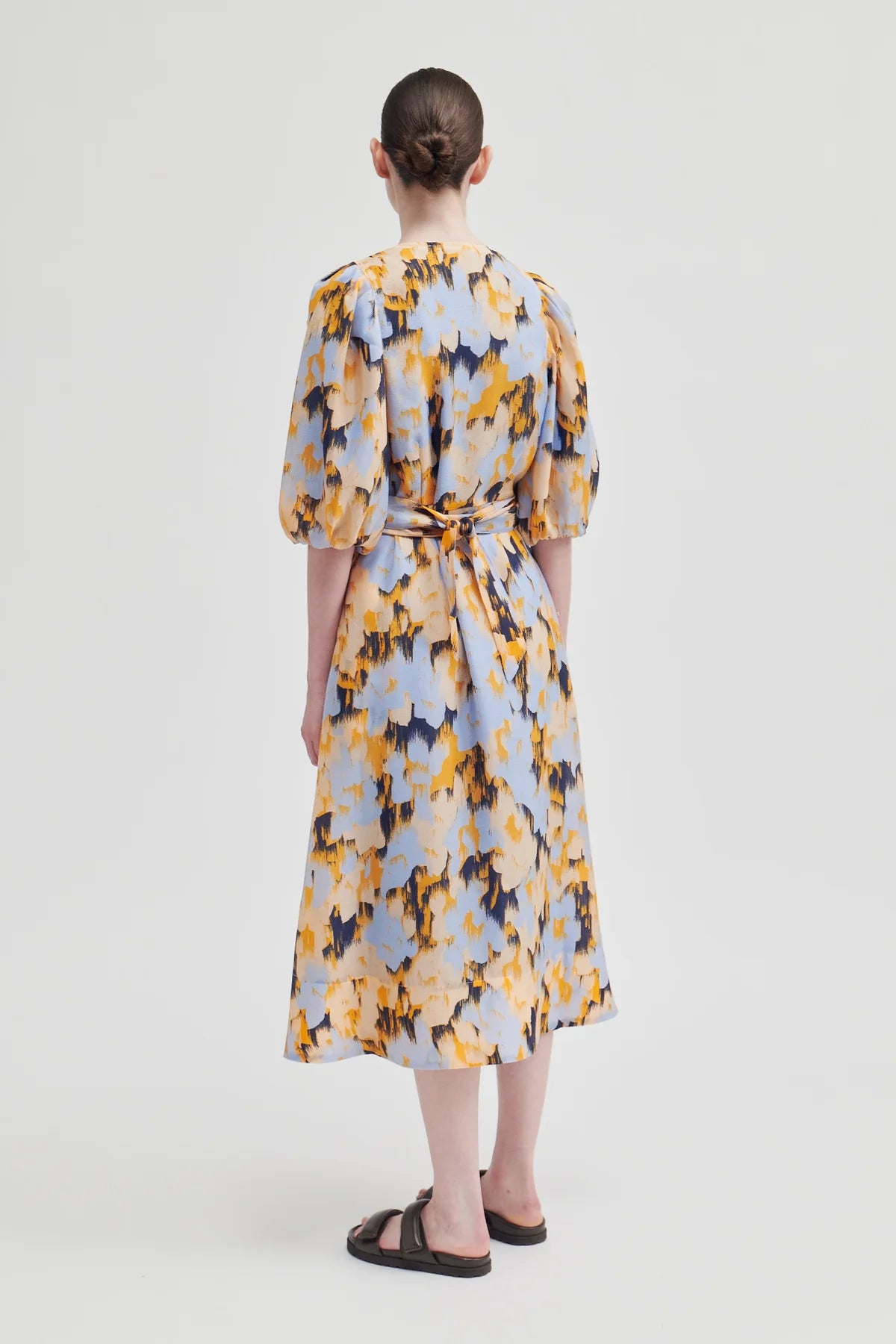 Marigold Wrap Dress