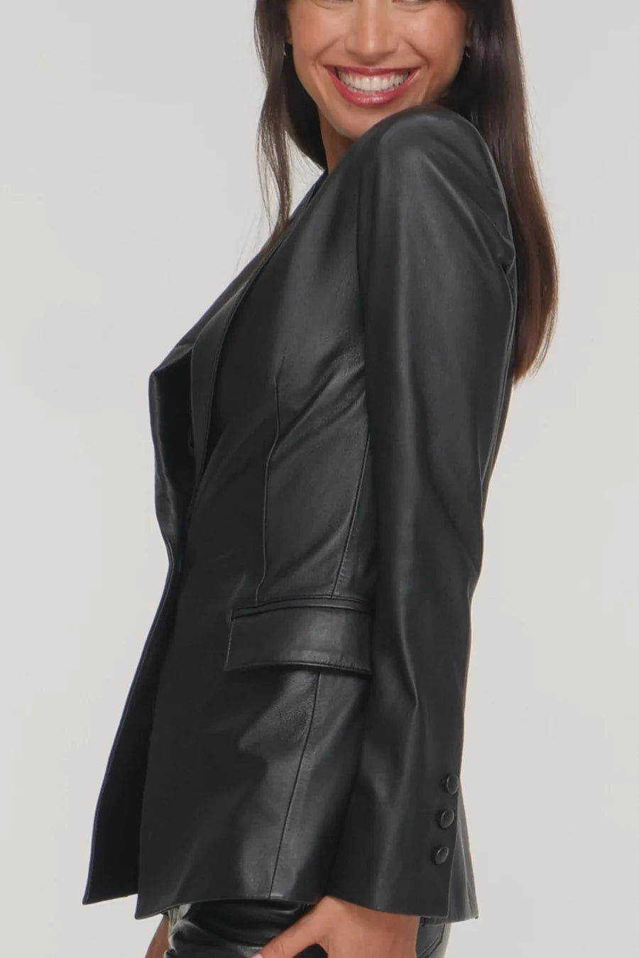 Iggy Leather Blazer