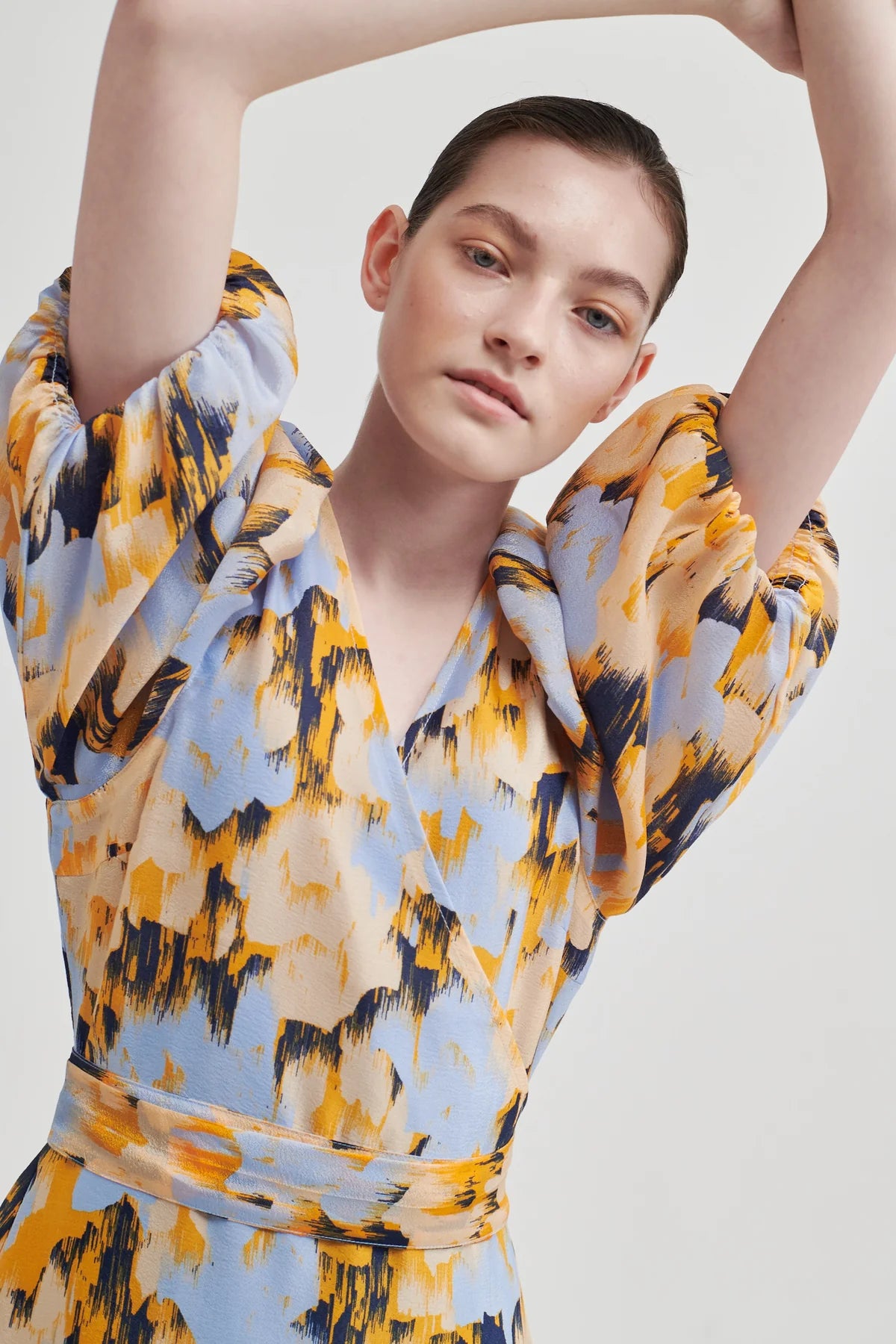 Marigold Wrap Dress