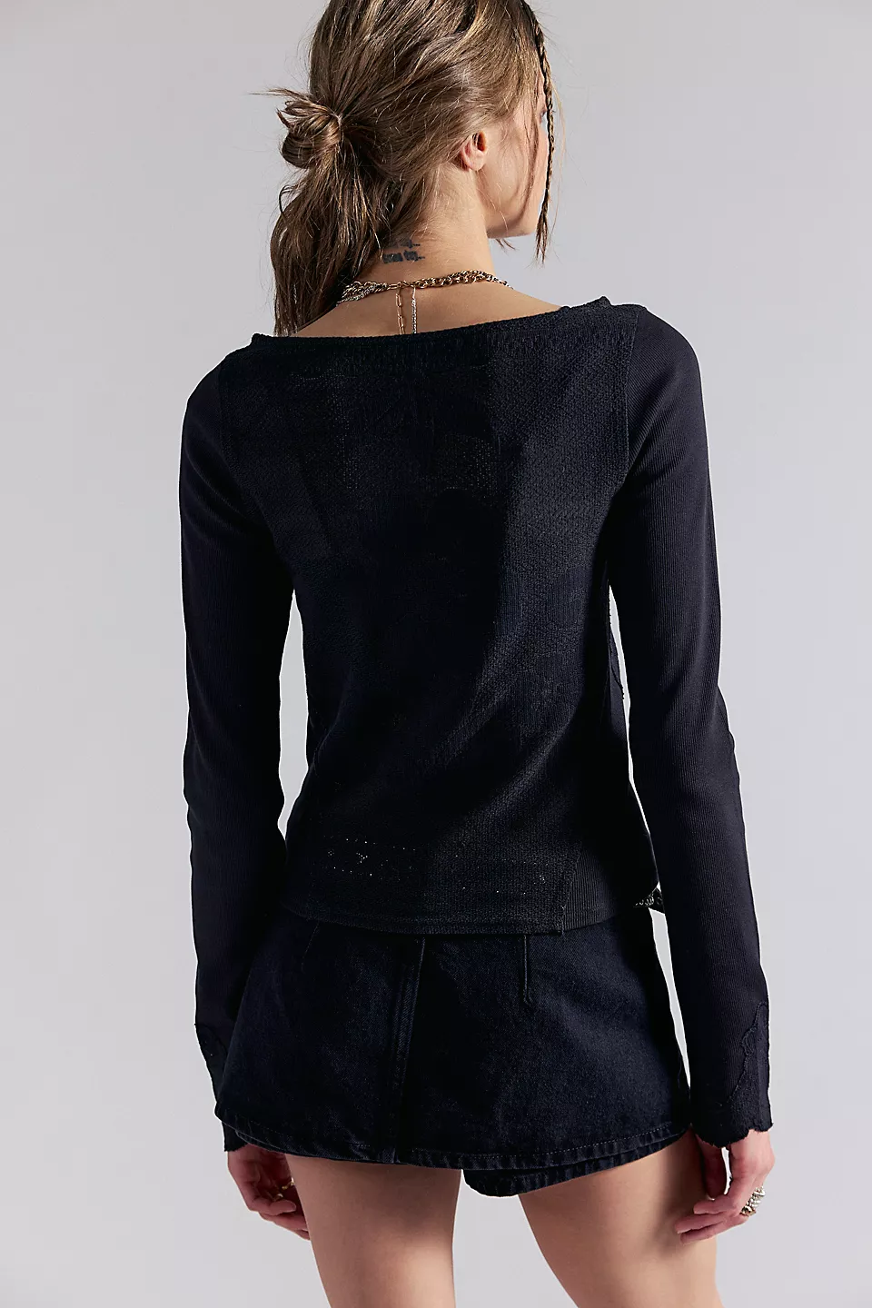 Delilah Long Sleeve - Black