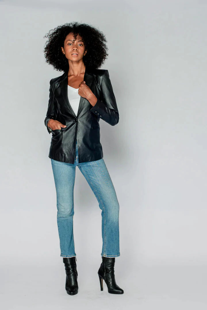 Iggy Leather Blazer