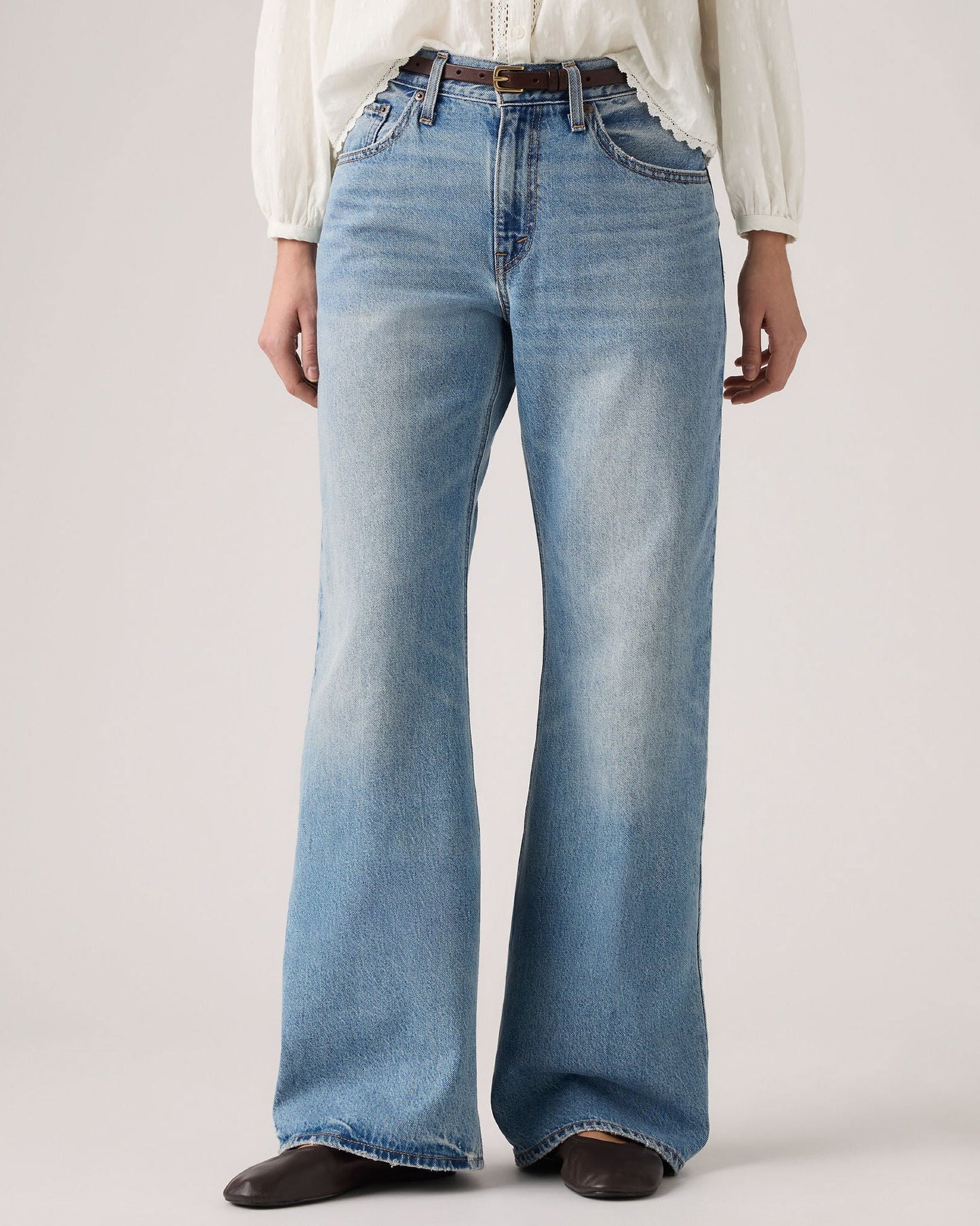 Women's Loose Boot Jeans - Easy Days