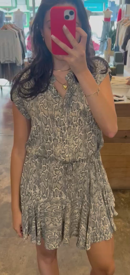 Movida Dress - Snake Motif