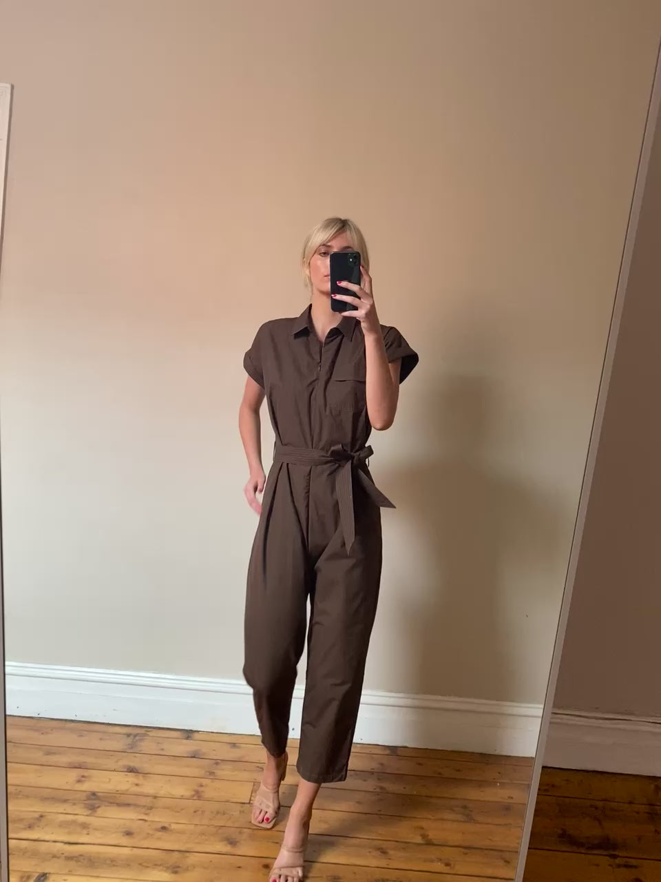 Luka Jumpsuit - Chocolate