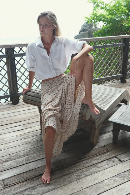 Marcoola Shirt - Crisp White