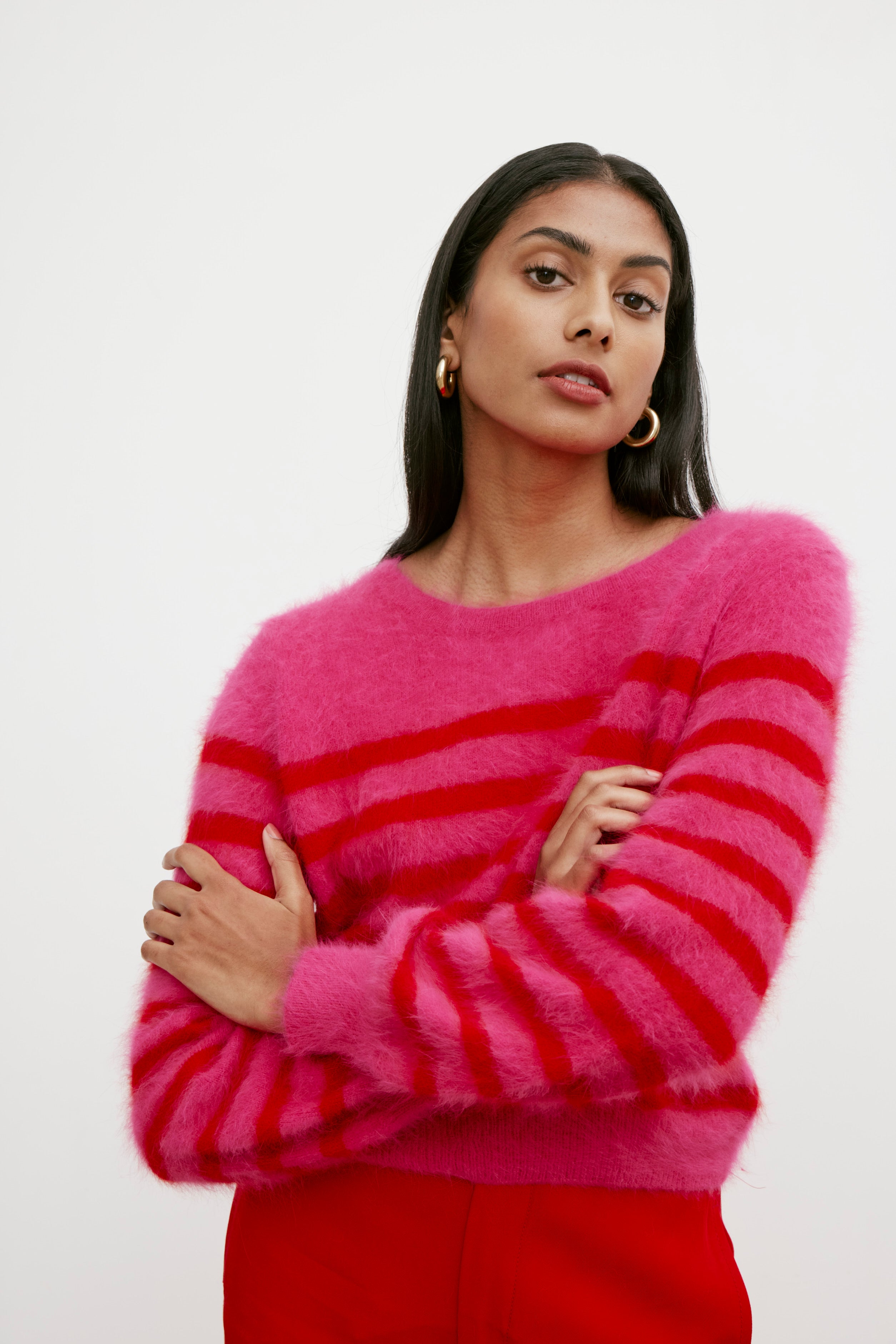 Tara Stripe - Magenta