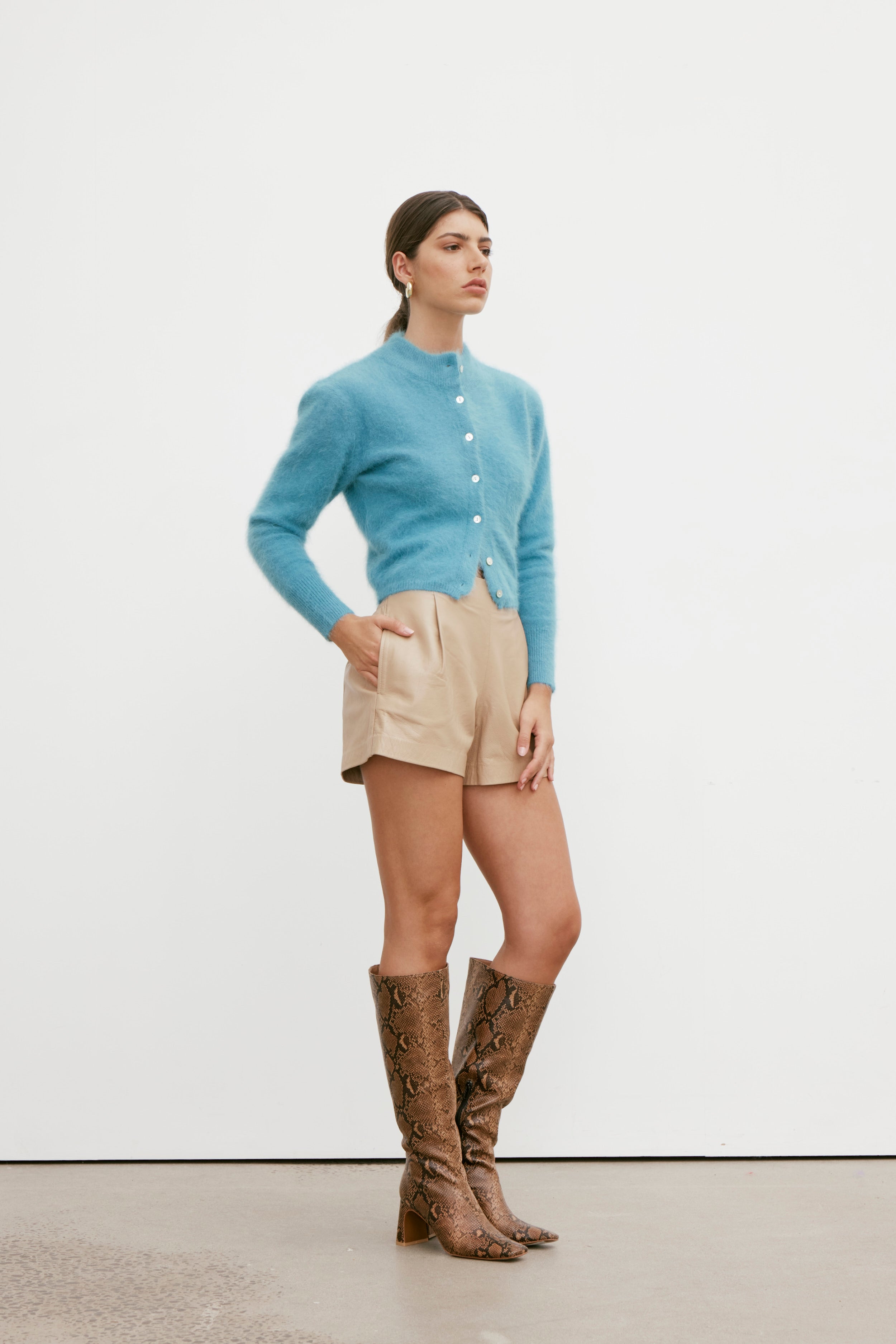 Bella Cardigan - Petrol
