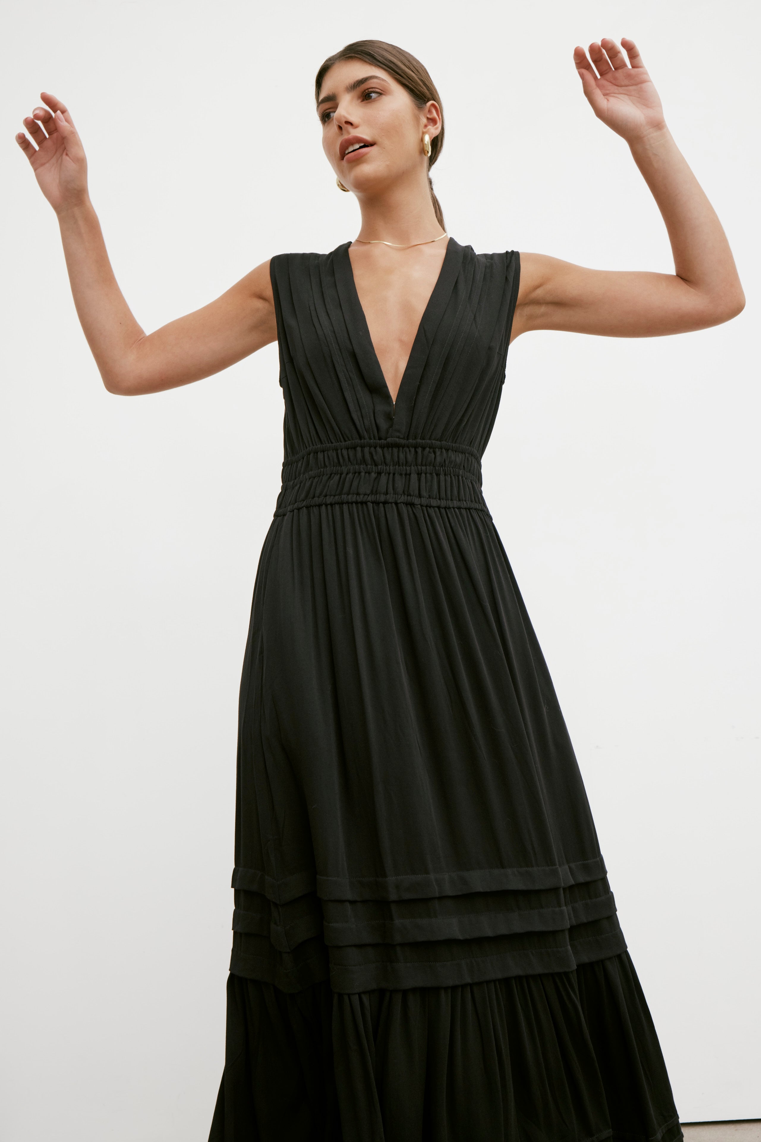 Athena Dress- Black