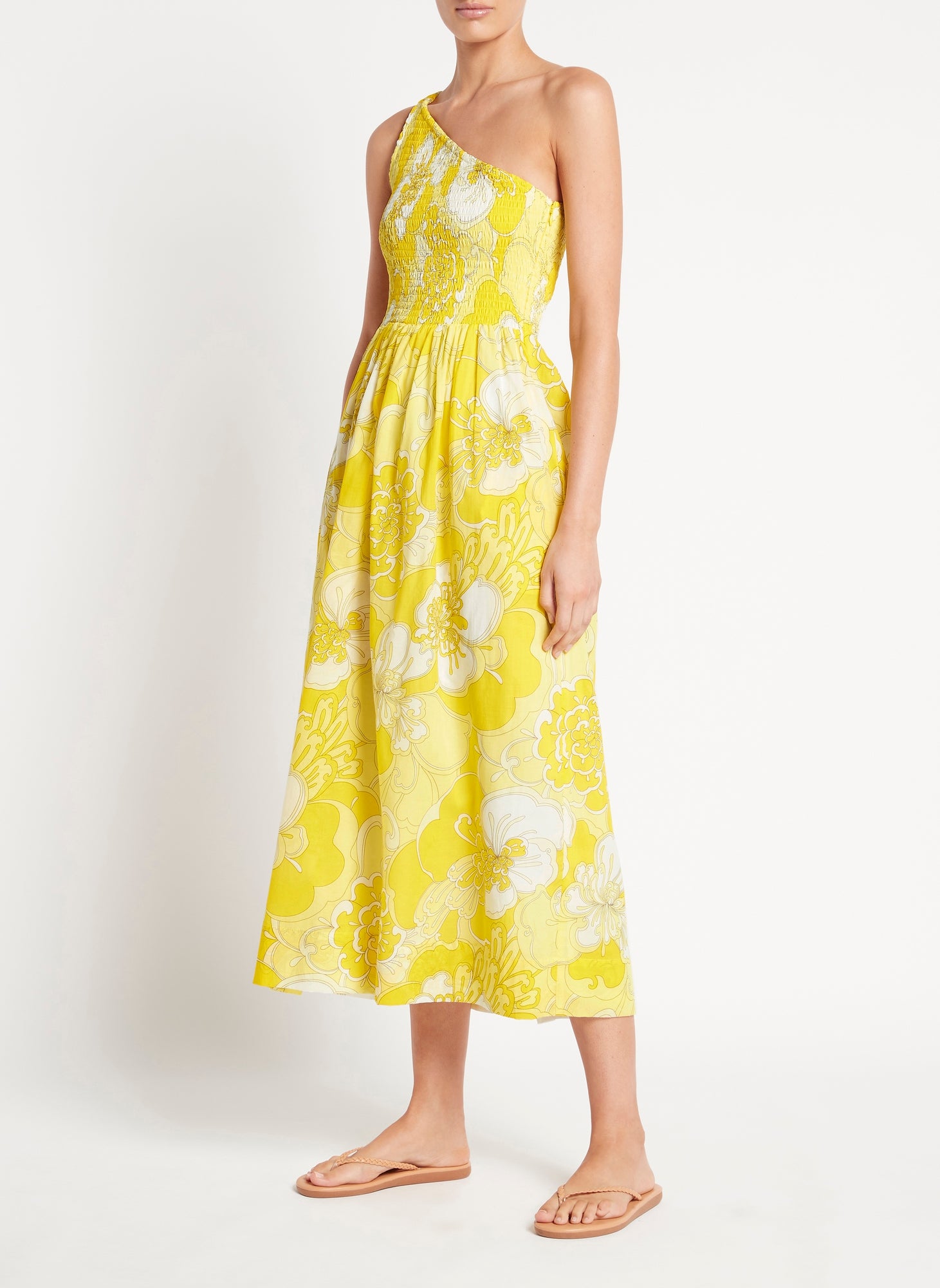 Khalani Midi Dress - La Frana Floral Print