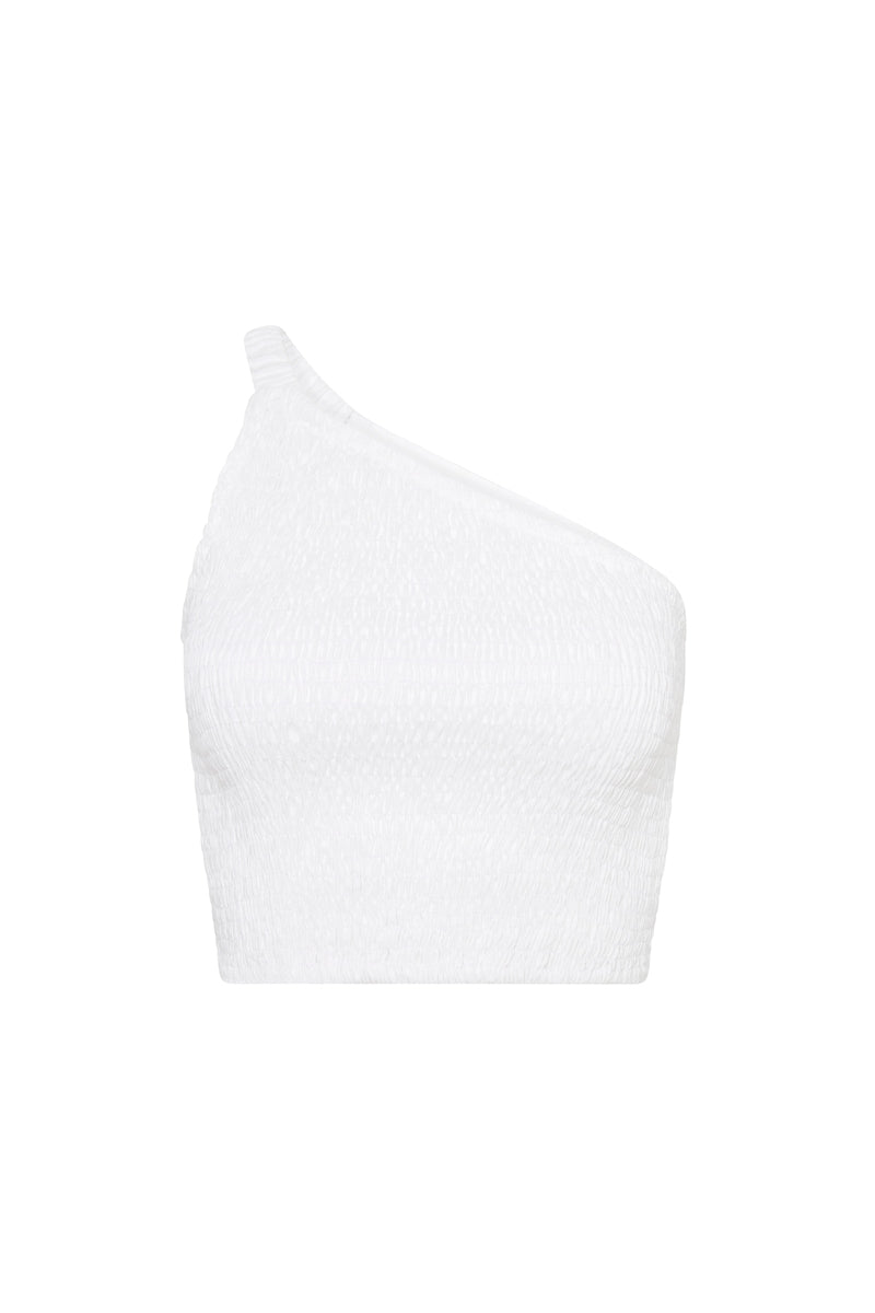 Le Manoa Top Bau - White