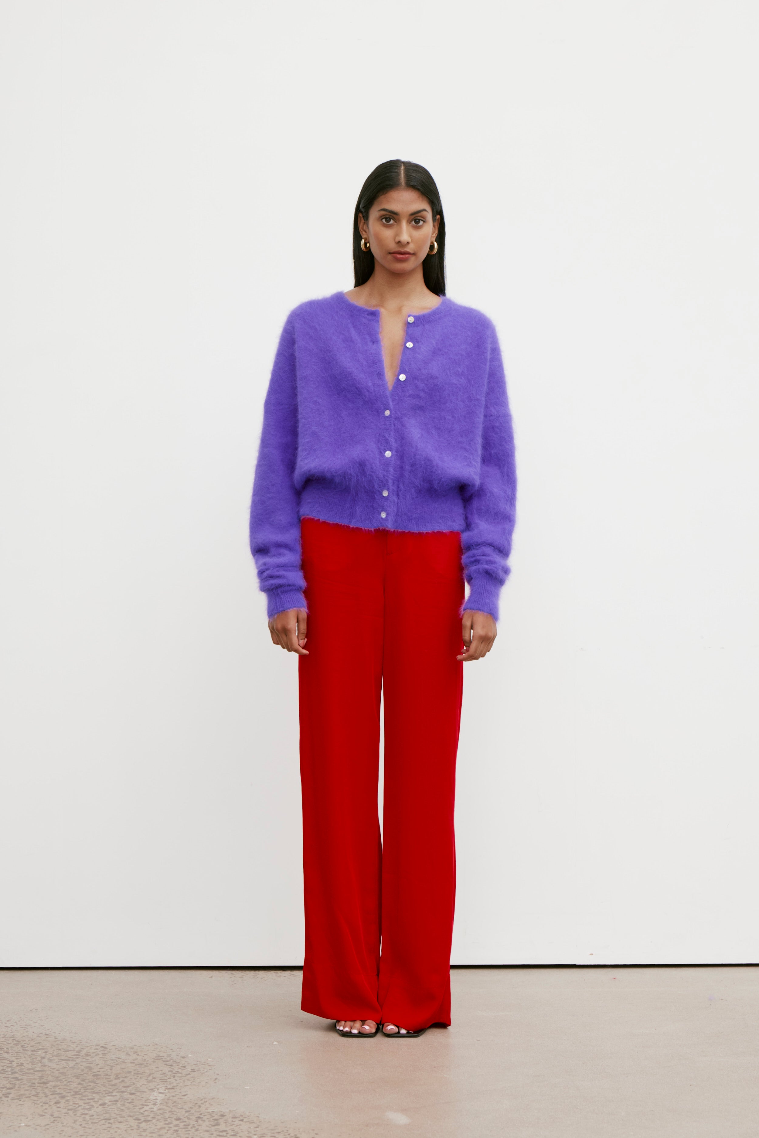 Frankie Cardigan - Purple