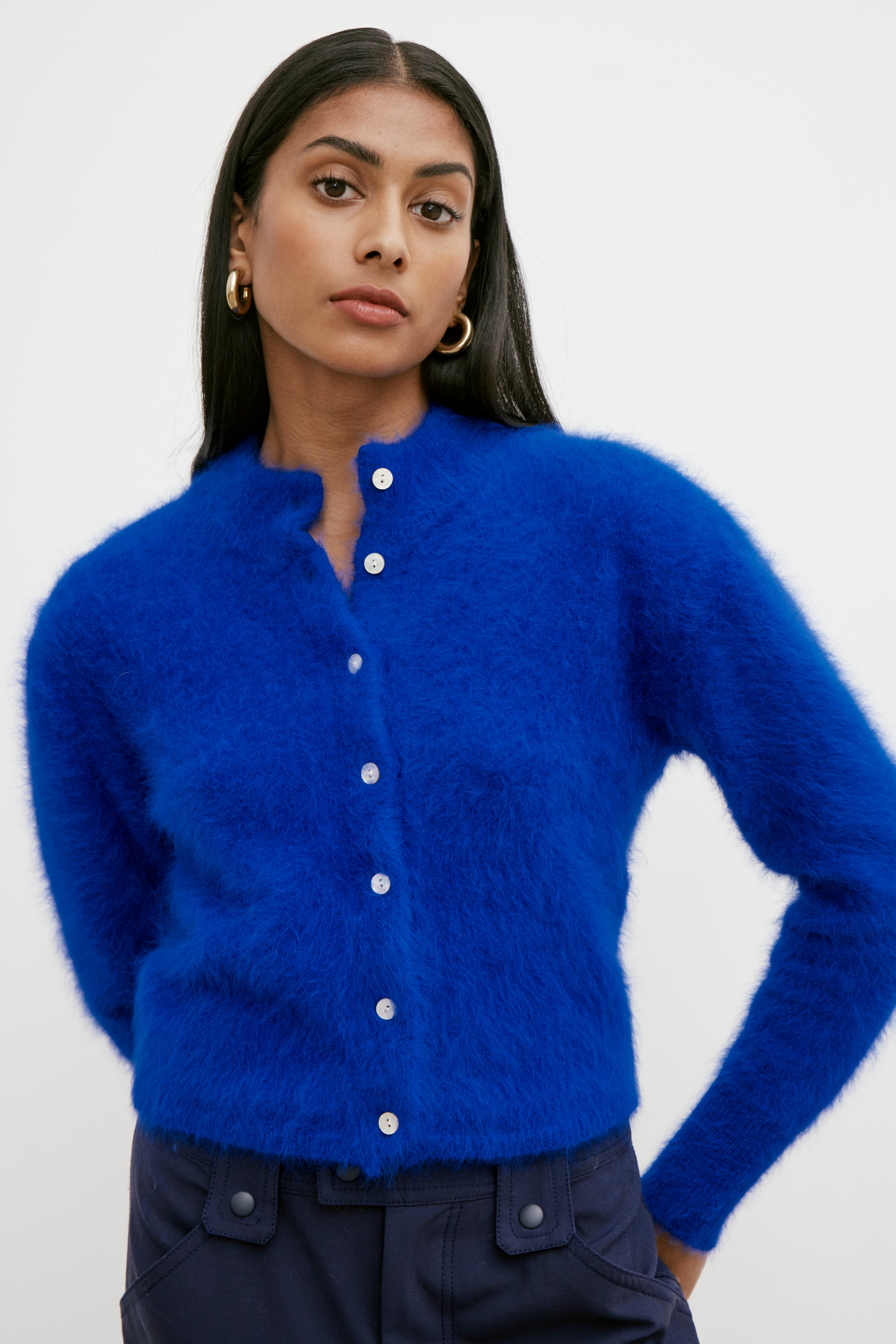 Bella Cardigan - Cobalt