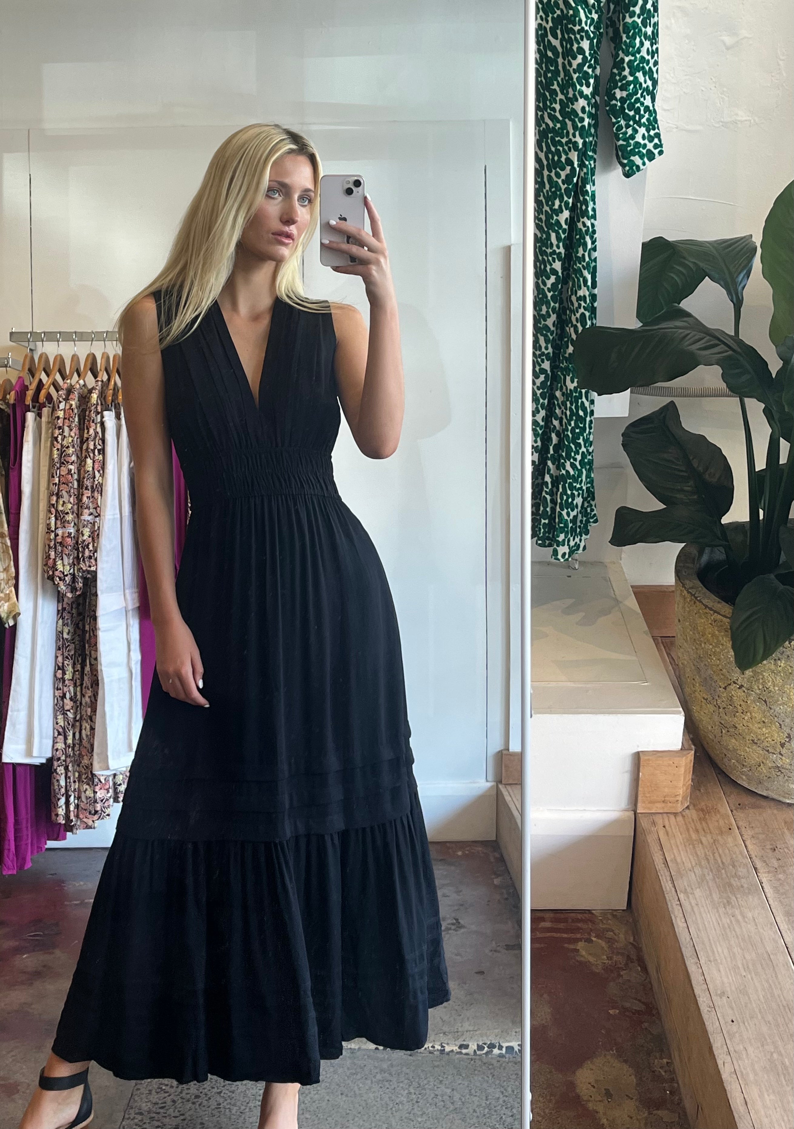 Athena Dress- Black