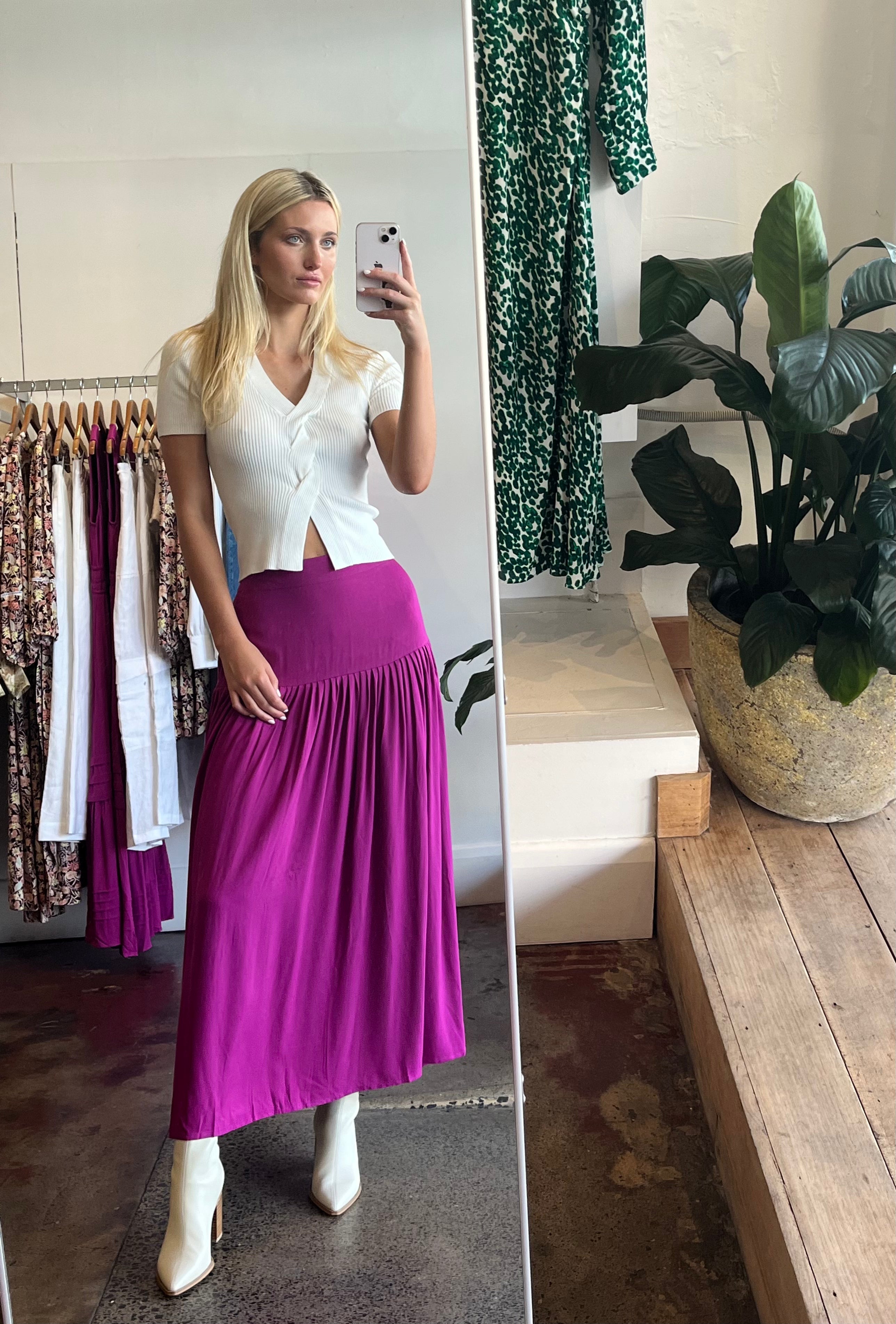 Amelia Skirt - Pink
