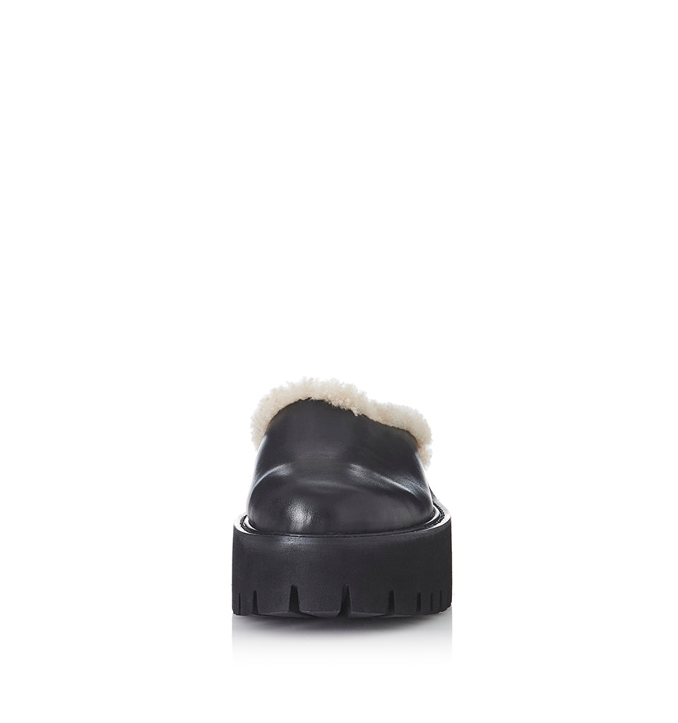 Quinny Platforms - Shearling Black