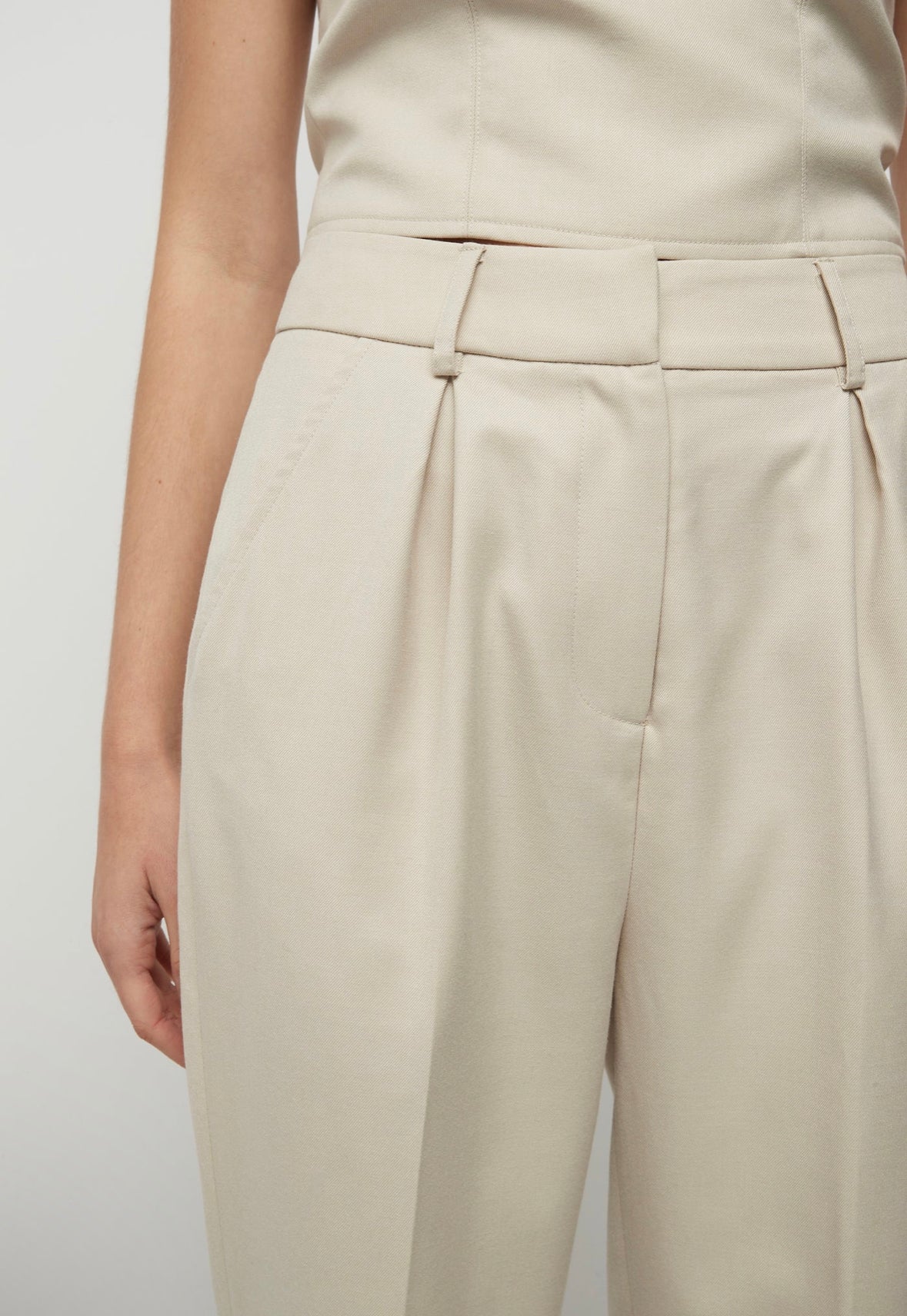 Filippa Trousers - Winter White