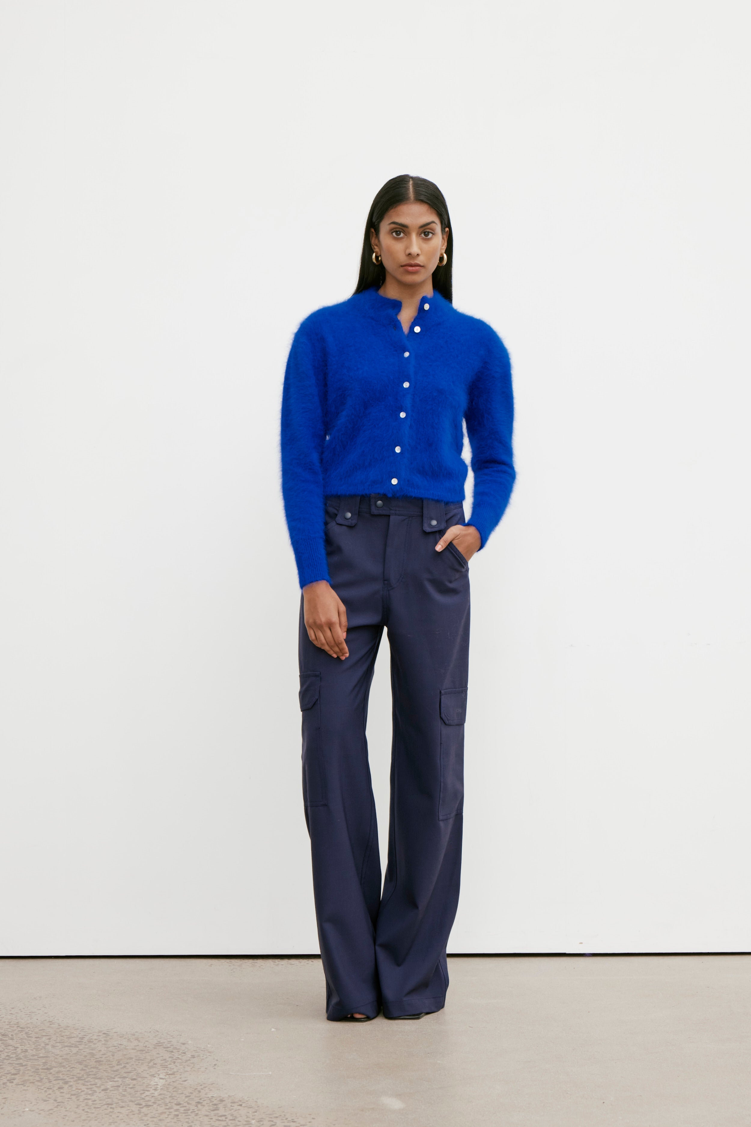Bella Cardigan - Cobalt