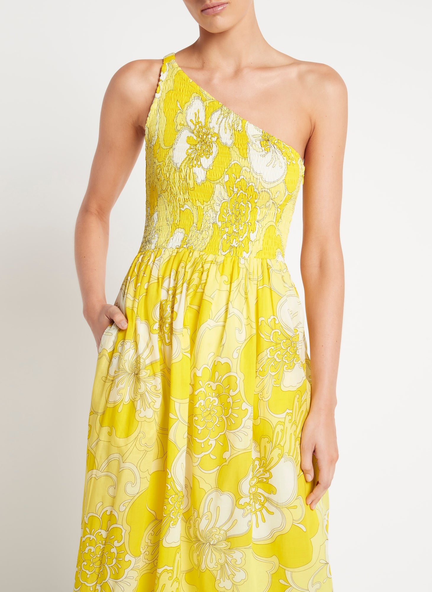 Khalani Midi Dress - La Frana Floral Print