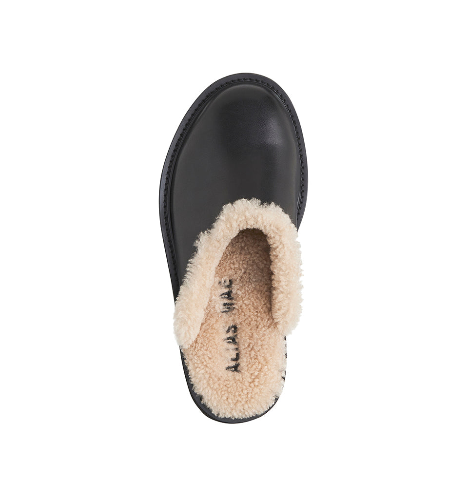 Quinny Platforms - Shearling Black