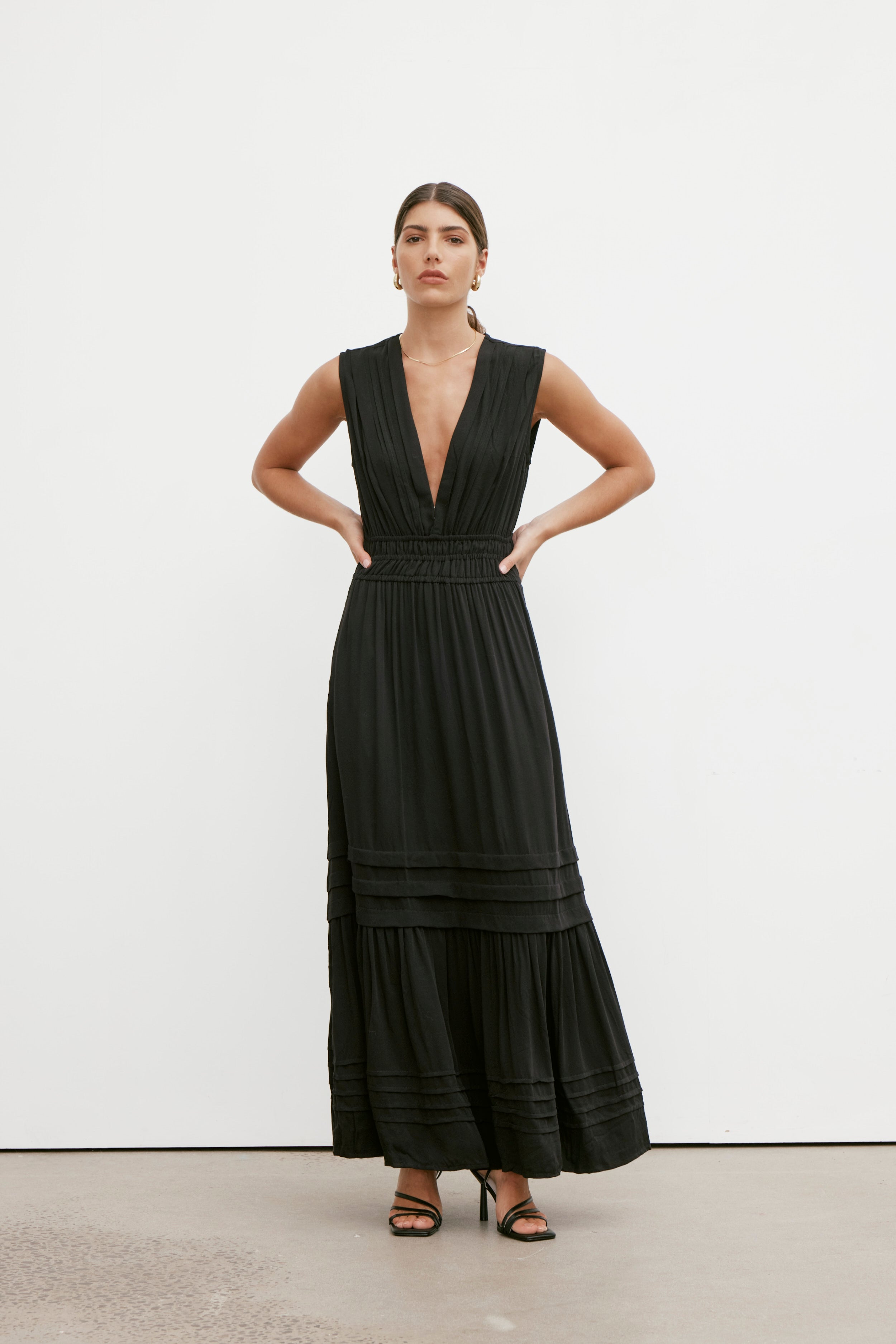 Athena Dress- Black