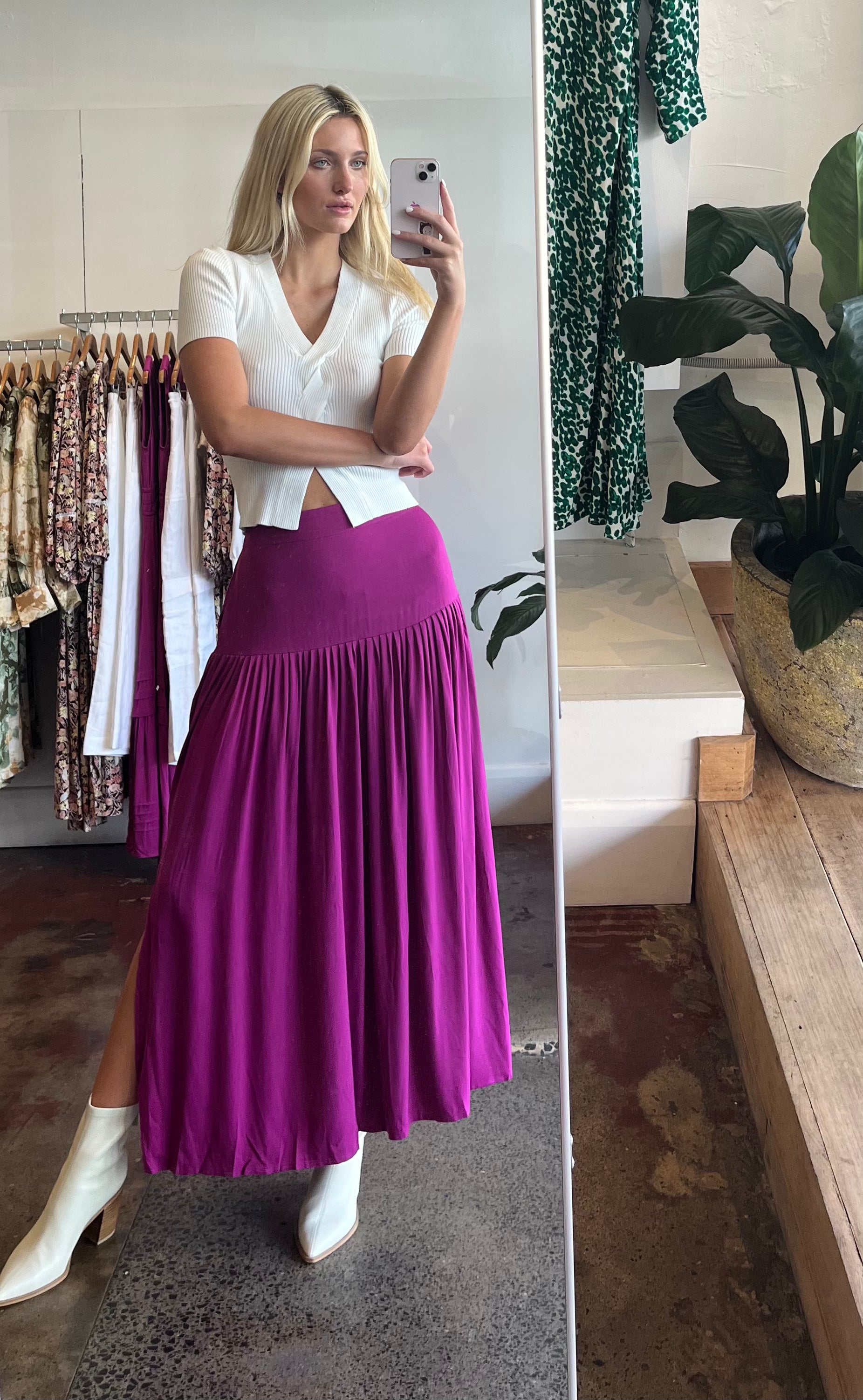 Amelia Skirt - Pink