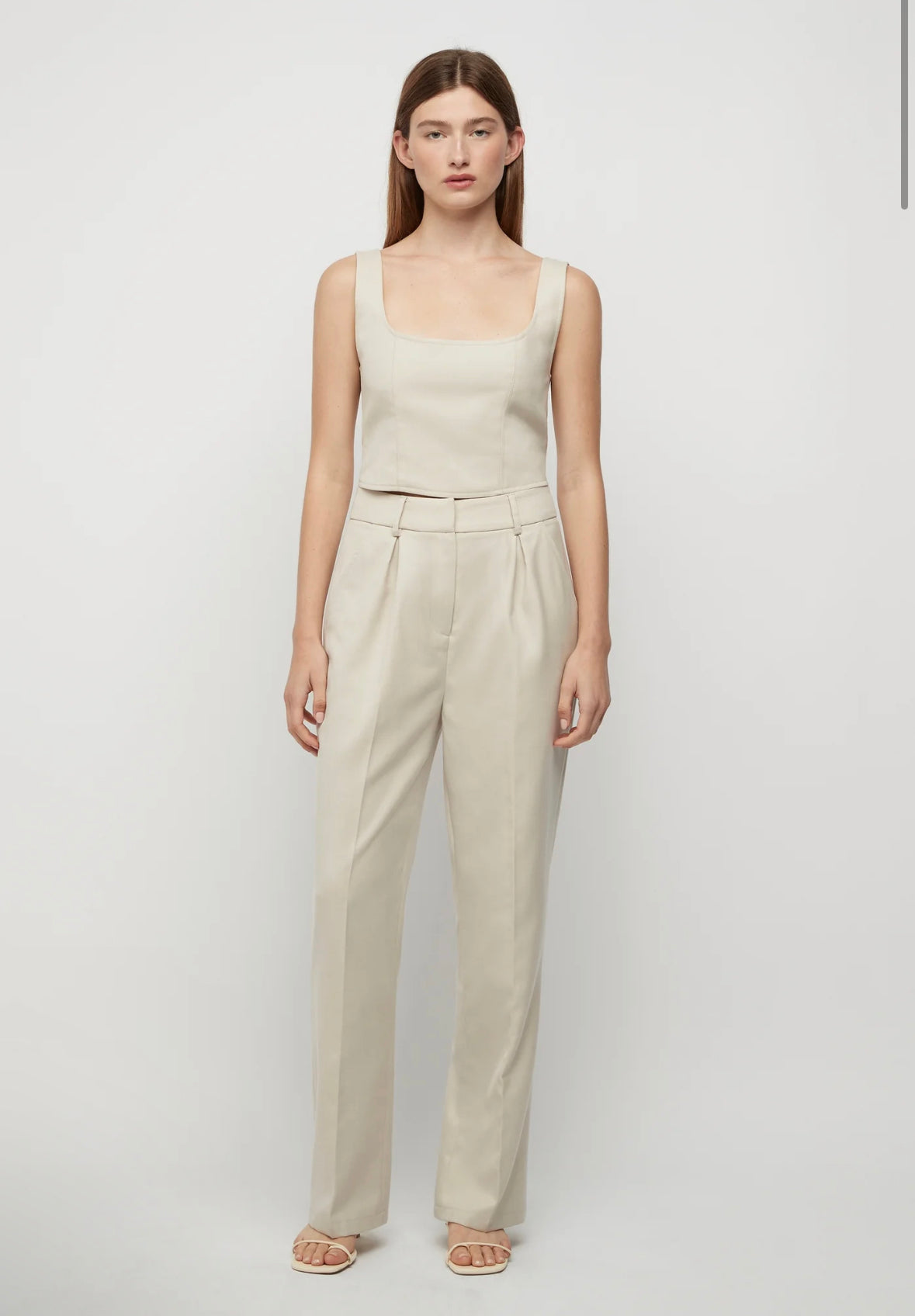 Filippa Trousers - Winter White