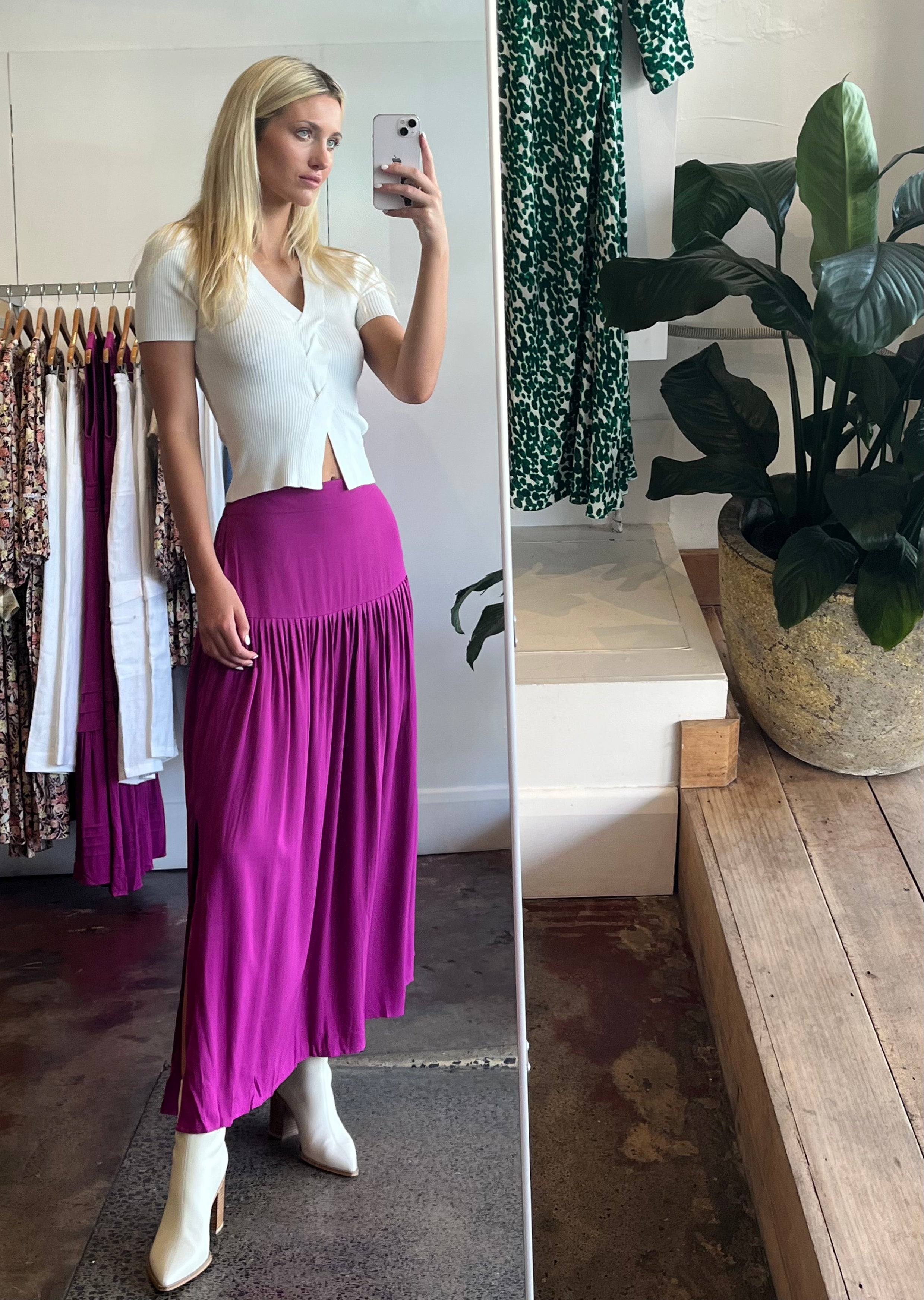 Amelia Skirt - Pink