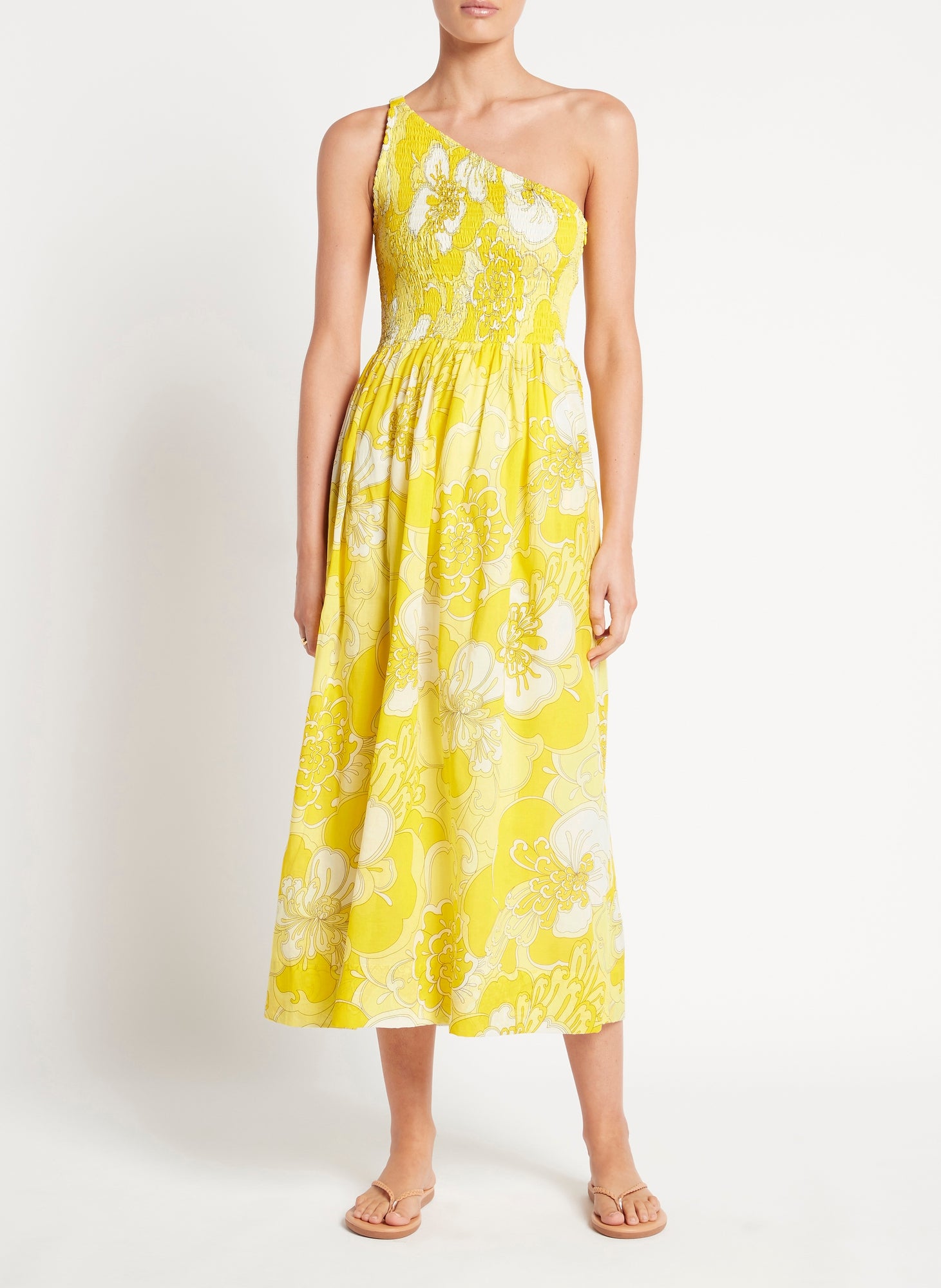 Khalani Midi Dress - La Frana Floral Print