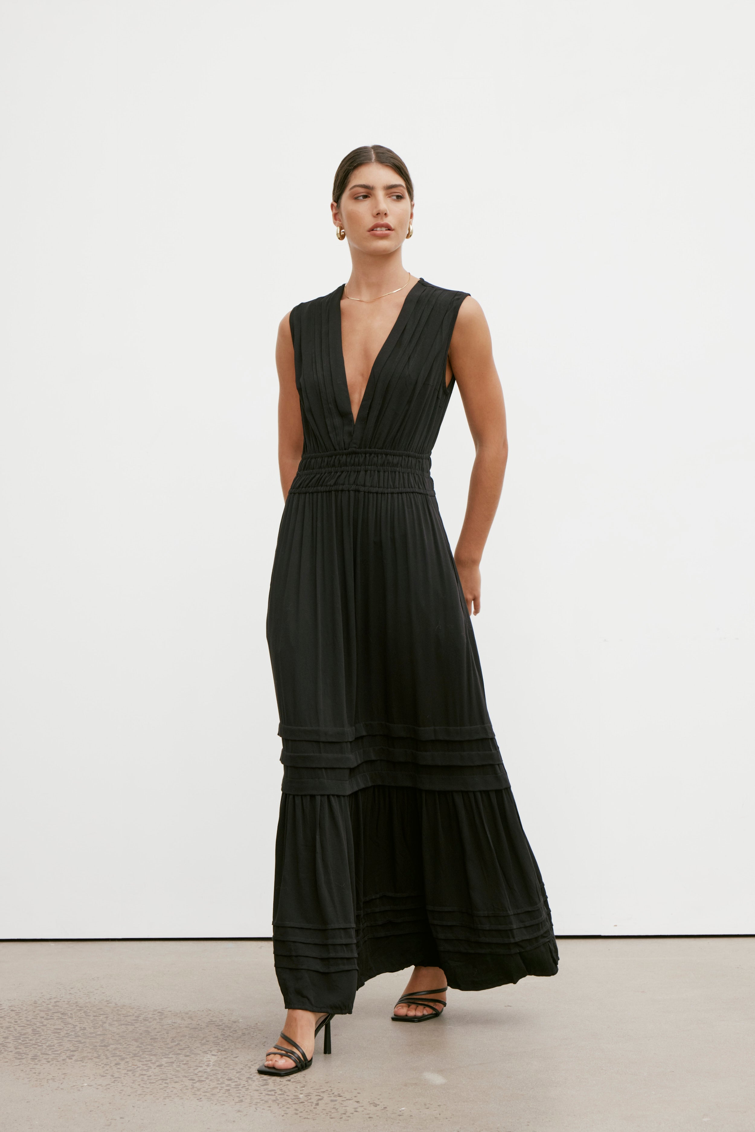 Athena Dress- Black